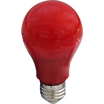 Лампа светодиодная Ecola Color A60 Груша Е27 220В 12Вт Красная 60х110мм фото Лампа светодиодная Ecola Color A60 Груша Е27 220В 12Вт Красная 60х110мм картинка